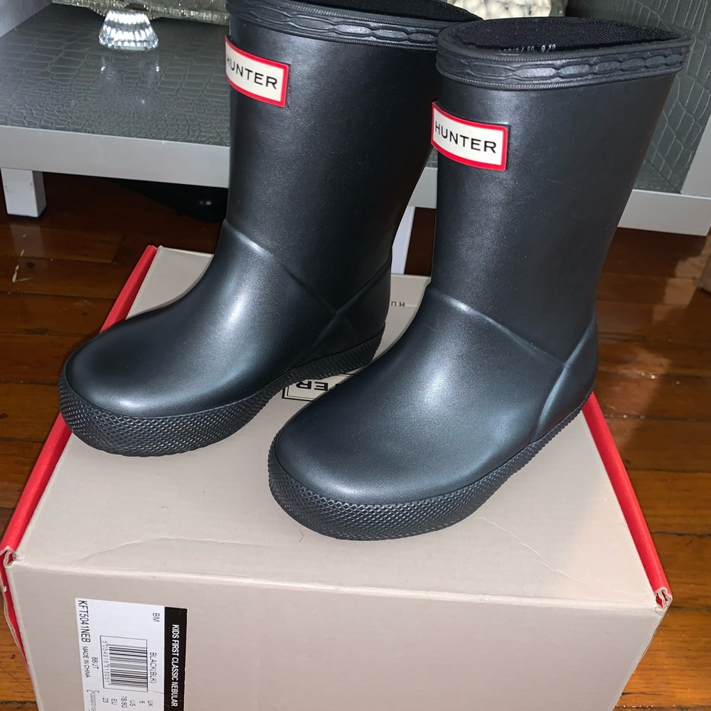Hunter Kids First Classic Nebular Black (US7)